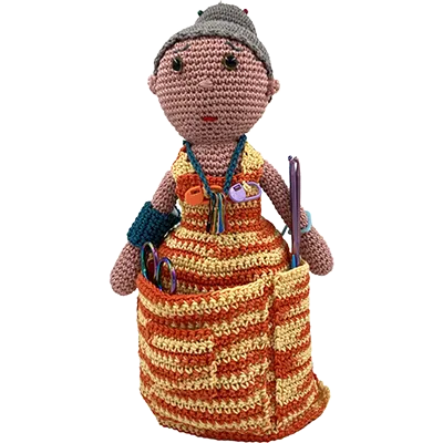 Mamie crochet – Organisateur d'accessoires pour crochet et tricot fait main