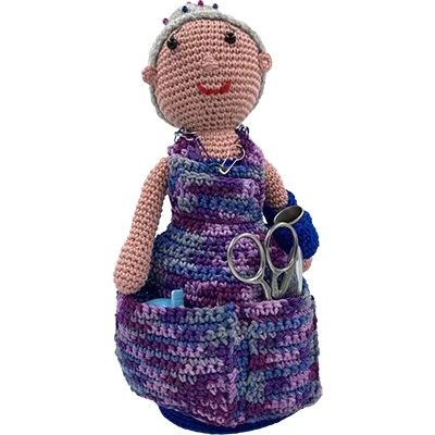 Cadeaux - Grand-mère couturière au crochet – Organiseur de couture fait main – Cadeau couturière