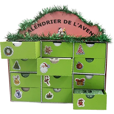 Calendrier de l'Avent artisanal – 24 miniatures surprises