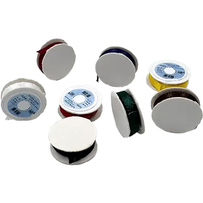 Miniature - Lot de 8 mini rouleaux de ruban de satin pour vitrine couture