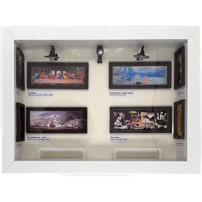 Vitrine - Vitrine miniature Mon Musée de Peintures – Les grands chefs-d'œuvre de l'histoire de l'art