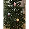 Boules à neige de Noël au crochet – Lot de 3 décorations pour sapin