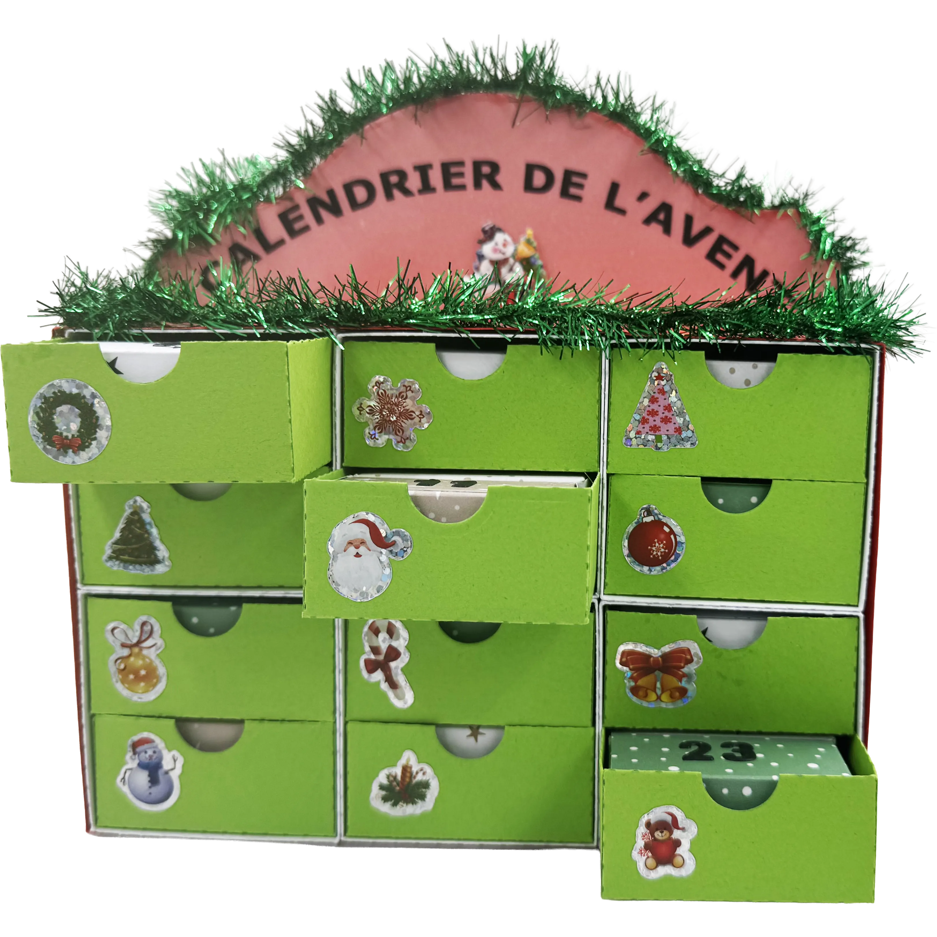 Calendrier de l'Avent artisanal – 24 miniatures surprises
