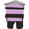 Ruche d’apiculteur rose échelle 1:24